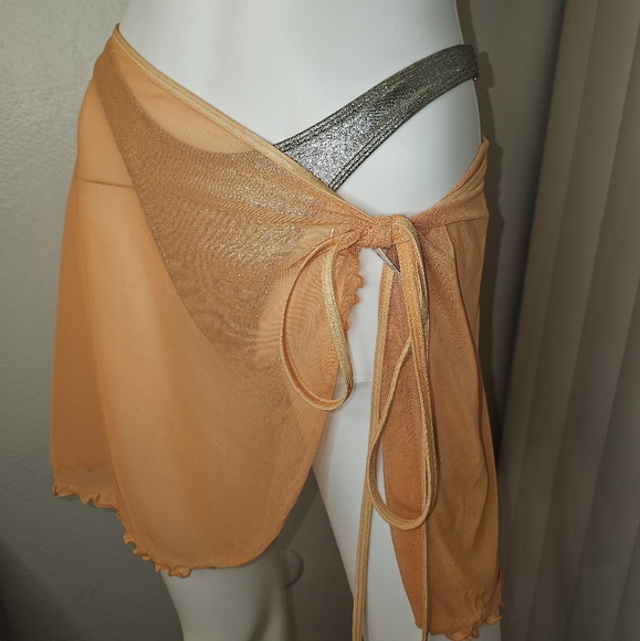 Jessica Simpson Other - NOT AVAILABLE NWT Jessics Simpson SARONG WRAP SKIRT Cover Up Size S/M